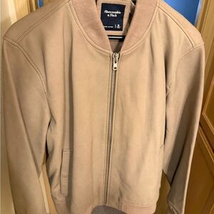 Abercrombie & Fitch - Men's Suede Jacket - Beige